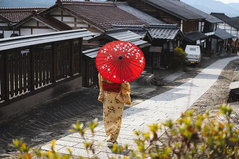 Kimono näkyy edelleen japanilaisissa juhlissa ja tapahtumissa.