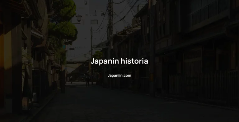 Japanin historia