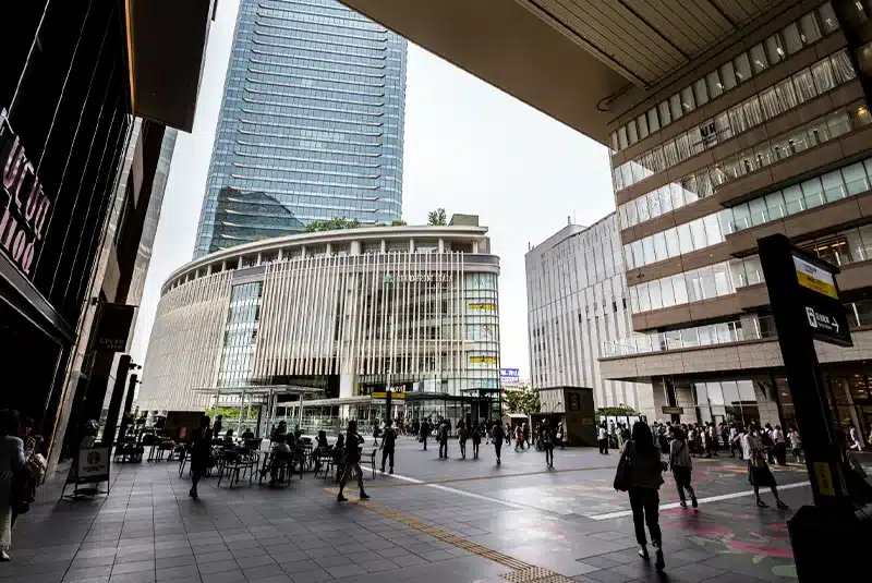 Grand Front Osaka on ehkä Japanin suurin ostoskeskus.