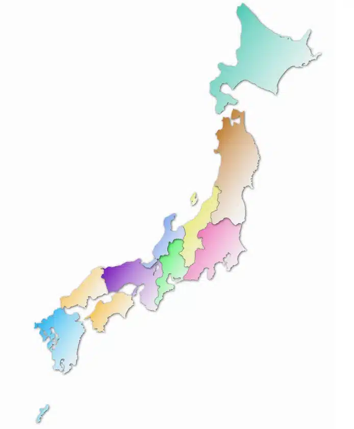 Japani koostuu yli 3000 saaresta.