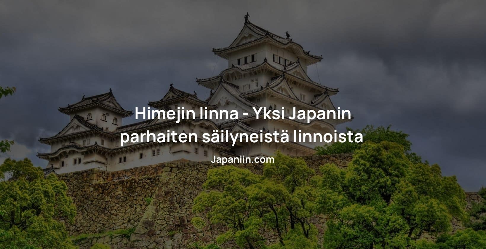 Himejin linna on yksi prhaiten säilyneitä linnoja Japanin historiassa.