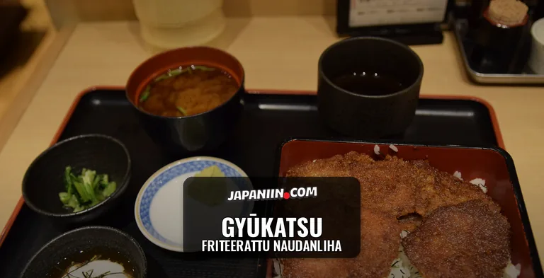 Gyūkatsu — Friteerattu Naudanliha