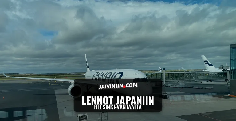 Lennot Japaniin — Helsinki-Vantaalta