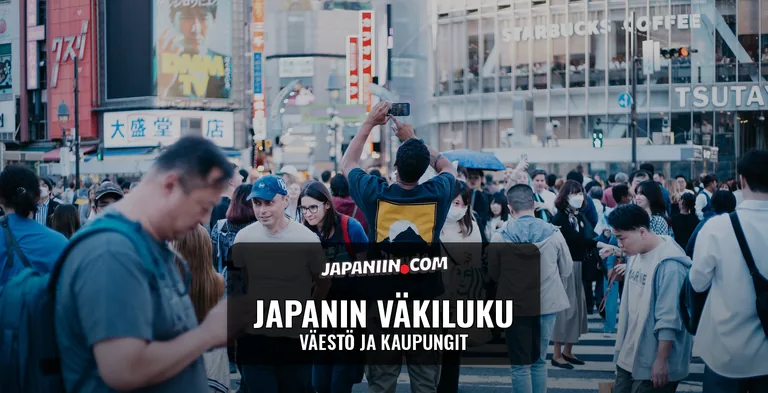 Japanin väkiluku — Väestö ja kaupungit