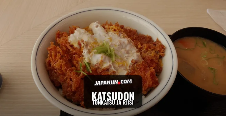 Katsudon — Tonkatsu ja riisi