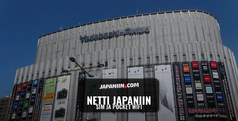 Netti Japaniin — SIM ja pocket WiFi