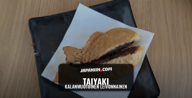 Taiyaki — Kalanmuotoinen Leivonnainen